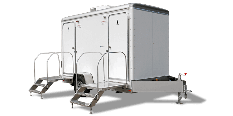 Luxury Restroom Trailer Rentals Jackson MI